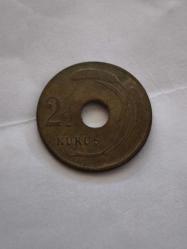 1948  Yılı 2.5  Kuruş Naturel
