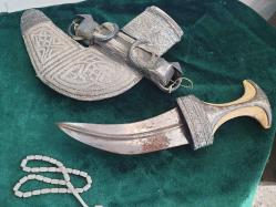 Cembiye Gümüş Antika Hançer