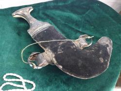 Cembiye Gümüş Antika Hançer