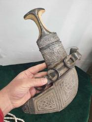 Cembiye Gümüş Antika Hançer