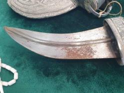 Cembiye Gümüş Antika Hançer