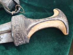 Cembiye Gümüş Antika Hançer