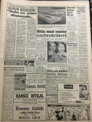 YENİ SABAH GAZETESİ 25 HAZİRAN 1960 YIL :23 SAYI :7645--Milli Birlik Komitesi Üyeleri Yemin Etti ---Kemer Barajı 310 milyon lira fazlaya mal olmuş --Türk Kültür Ocaklarının Kurulması Düşünülüyor --Gürsel ,Cezayirlilerin asil mücadelelerini ilgiyle  takip ediyor --Ocak ,Bucak Teşkilatının Lağvı Müspet Karşılandı --Nüfus ticaretinin yeni bir numunesi --Ankara yolunda feci kaza --Et ve Balık Kurumu yılda 1 milyon lira kira ödüyor ---Asiyab-ı Devlet ! :Siyavuşgil --Çoğunluk sistemi istikrar sağlar ,fakat adil değildir --İstanbul Rehberi ---Bütün esnaf yeniden sınıflandırılacak ---Kennedy Başkan Adayı Oluyor --Bütün gıda maddesi fiyatları düşüyor ---Galatasaraylı 9 futbolcunun talebi yarım milyon lira ---Kadri ve Hilmi meçhul bir semte götürülecek ---Sakarya Yıldırım ve Samsun Fener galip --Kırkpınar a bu sene 84 Pehlivan katılıyor ---Can İdareciler bizi galiba unuttular diyor --Tina Onassis boşandı ---