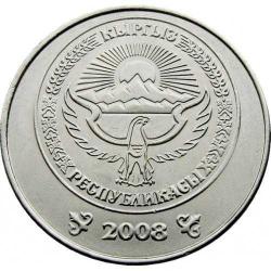 KIRGIZİSTAN 1 Som, 2008 ÇİL