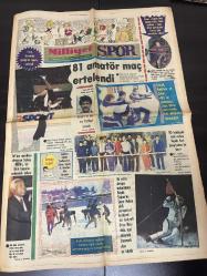 MİLLİYET SPOR GAZETESİ -8 ŞUBAT 1982-81 amatör maç-Sovyetler birliği-Sidney Martin-Kemal Gönültaş’ı Ted Kulübü’nün tenis Ordusu-Mustafa Çağlar-kar ve Çamur ikinci Lig-İlhan Söyler-Sarıyer teknik direktörü Ayhan erman-Mesut dizdar-Vedat Çolpan-Abdullah acar-Kadir akat-Fenerbahçe li atletler-Ergun emek-İstanbul hentbol ligi-İngiltere-Almanya-İskoçya-İstanbul’un üçüncü küme basketbol Ligi maçları-İstanbul Bayanlar voleybol Ligi maçları-Alpleri-hayır Oktay-rıfkı-taki doğan-Karagücü güreş takımı-ceulemans -Tankut antikacıoğlu-İngiltere’de şampiyonluğa-İlhan Söyler-Şuna Bayram-Meral Özdemir