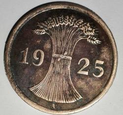 ALMANYA 1925 A    2 PFENNIG