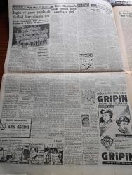 Cumhuriyet Gazetesi - 20 Ekim 1951 - Demokrat Parti Kongresinde Dün Verilen Karar - Marshall Planı Özel Türkiye Misyonu Başkanı Mr. Russell Dorr Amerika'ya Gitti - İçişleri Bakanı Halil Özyörük Dün Sabah İstifa Etmedim Dedi - Kore Kahramanı Hacı Altıner Amerika'ya Gitti - Güzellik Kraliçelerinin Dünkü Ziyaretleri - İngiltere Dün Mısır'a Sert Bir Nota Verdi - İstanbul'dan Filipinlere Yelkenle Gidecek Olan Sinan Everest Bugün Saat 2 de Yola Çıkıyor - Atlantik Paktı Ve Fuat Köprülü'nün Demeci - Boğaza Köprü Fikri Kuvvetleniyor - Askeri Yazar Korgeneral Martin Bugün Geliyor - Profesör Nümbüs'ün Maceraları Çizgi Roman - Uçaksavar Topçu Okulunda Diploma Tevzi Töreni - Burhan Felek Köşe Yazısı - Bugün Fenerbahçe Ordu Karmasıyla Beşiktaş'ta Galatasaray İle Oynayacaklar - Gripin - Kadın Gazeteci Lil'in Maceraları Çizgi Roman - Dermojen Krem - Jawa Motosiklet - Muammer Karaca Opereti - Mediator Radyosu - Hoover Çamaşır Makinası - Çapamarka  - Chevrolet Pikap - Neon Işıklı Reklam İşleri
