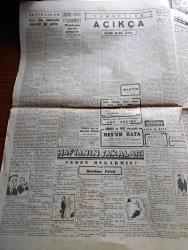 Cumhuriyet Gazetesi - 14 Ekim 1951 - Ortadoğu'da Kaynaşma Yazan Nadir Nadi Köşe Yazısı - Güzellik Kraliçesi Dün Gece Seçildi -  Günseli Başar Güzellik Kraliçesi Oldu - İffet Seçel İkinci Hilmiye Sülün Üçüncü Oldu - Dün Başbakan Adnan Menderes'in Başkanlığında İki Toplantı Yapıldı - Kore 3. Değiştirme Birliğimiz - Foto Güzeli Sabahat Tanık Seçildi -  Abidin Daver Kraliçeyi Jüri İle Halka Takdim Ediyor - Akdeniz Olimpiyatları - Mısır Ortadoğu Savunmasına İştirake Resmen Davet Edildi - Falih Rıfkı Atay Sohbetler - Galata Köprüsü Hasara Uğradı - Haftanın Şakaları Burhan Felek - Birleşik Amerika'nın İlk Atom Manevraları - Haşim İşcan Cenevre'ye Gidiyor - Fenerbahçe Beşiktaş Bugün Karşılaşıyorlar - Dolmabahçe Stadı - Kurtuluş Kulübünün Bayramı Geri Kaldı - Reşat Nuri Güntekin'in Dudaktan Kalbe Romanından Uyarlanan Film Zaferden Zafere Koşuyor - Mehmetçik Kore'de Filmi - Şen Kardeşler - Harris Boya Fırçası - Güzellik Müsabakasından İntibalar - Vefa Bozası Çıktı -