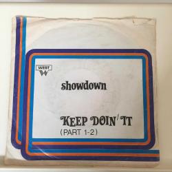 Showdown - Keep Doin' It / Turkey 1978 / 45'lik / *funk soul disco*
