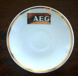 Sümerbank AEG Promosyon Fincan Tabağı