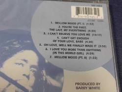 BARRY WHITE CAN'T GET ENOUGH MUSIC CD (SIFIR)