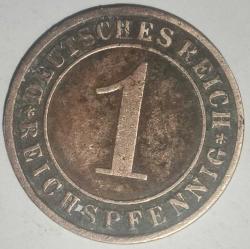 ALMANYA 1931 F   1 PFENNIG