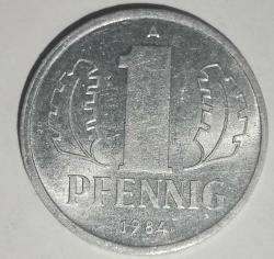 ALMANYA 1984 A   1 PFENNIG