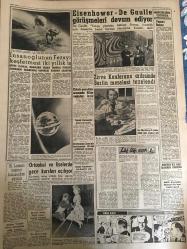 YENİ SABAH GAZETESİ 25 NİSAN 1960 YIL :22 SAYI :7596---G.Kore de muhalefetin talepleri kabul ediliyor --Moda cinayeti sanığı Sabri , dün yakalandı ---B.Amerika da Stevenson un başkan adayı olması muhtemel---Ankara da bir genç kavgacıları ayırmak isterken ,öldürüldü --İran da zelzele bir şehri harap etti ---Doğu illerindeki iskan durumuyla ilgili teklif --Aydınlık ,aydınlık ,aydınlık :Siyavuşgil --Greta Garbo ile John Gilbert in dillere destan aşk maceraları ---Radyo Programları ---Eisenhower -De Gaulle görüşmeleri devam ediyor --Zirve Konferans arifesinde Berlin meselesi tazelendi ---Fenerbahçe ,Ş.Hilali de kolay mağlup etti :3-1---Galatasaray Ligi İzmirspor beraberliği ile kapadı ---Karagümrük Karşıyaka da yenilmekten kurtulamadı:2-1 --Amerikalı R.Boston uzunda 7.80 atladı --Vefa ile Ankaragücü puanları paylaştı ---Kıskançlık yüzünden kardeşini attı ---İnsanlığa aykırı hareketler takbih edildi --