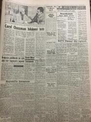 YENİ SABAH GAZETESİ 3 MAYIS 1960 YIL :22 SAYI :7604---İstanbul da dün 2 nümayiş yapıldı --NATO Konseyi dün toplandı --İnönü nün beyanatı --Amerikan Elçisi ani olarak Ankara ya döndü --Bir Amerikan uçağı Van Gölü civarına düştü ---Chessman Nihayet İdam Edildi --Bursa da 150 talebe sessiz yürüyüş yaptı --Nasıl Geçti ?:Siyavuşgil --İstanbul Rehberi ---Güney Kore de talebeler  dün de nümayiş yaptılar ---Dün limanımızda 2 deniz kazası oldu ---Abidin Daver Şilepi tamir edildi --Cadde ortasında bir genci vurdular ---Öldürülen oğlunun intikamını isteyen bir annenin feryadı ---Güreş te dün Tahran Ankara yı 4-2 yendi ---Galatasaray Fortuna ile perşembe gecesi oynuyor --Fenerbahçe idare heyeti nin açıklaması ----Balkan Şampiyonasına İran da Girmek İstiyor --Ordu Takımımız sekiz futbolcu ile kampa girdi --Olimpiyat kafileleri belli oldu --Ankara da bu sene mukavelesi sona eren 36 futbolcu ---DP veCHP Grupları toplandı --