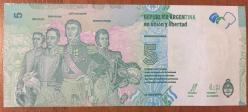 ARJANTİN 5  PESOS ÇİL KAĞIT PARA  RESİMDEKİ ÜRÜN