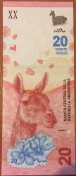 ARJANTİN 20 PESOS ÇİL  RESİMDEKİ ÜRÜN