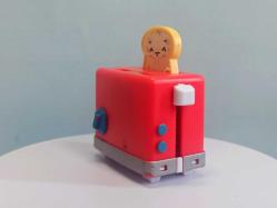 Oh! My Gif Burning Toasties Ekmek Kızartma Makinası Hareketli Koleksiyonluk Oyuncak