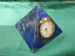 Lapis Doğal Taş Masa saati Vintage
