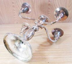 ViNTaGe AVRUPA  5 Lİ GüMüŞ KAPLAMA ŞAMDAN......