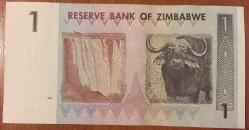 ZİMBABWE 1 DOLAR 2007  ÇİL. KAĞIT  PARA