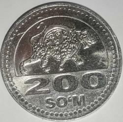 ÖZBEKİSTAN  2018   200 SOM