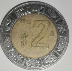 MEKSİKA 2012   2 PESO