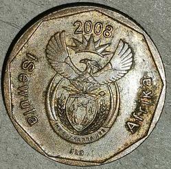 GÜNEY AFRİKA  2008    20 CENT