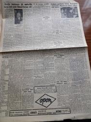 Cumhuriyet Gazetesi - 17 Aralık 1955 - Mecliste Program Müzakeresi 9 Saat Sürdü - Meclis Kabineye 58 Muhalife Karşı 398 Oyla İtimat Beyan Etti - Cumhuriyetçi Millet Partisi Adına Osman Bölükbaşının Sözleri - 19'lar Namına Tenkidler - İsmet İnönü Başbakan Adnan Menderes'i İtham Ediyor Fotoğraf - Telefon Numaraları Bu Gece 6 Rakamlı Oluyor - Kırlangıç Yuvası Yazan Taylor Caldwell Yazı Dizisi - Demir Perde Arkasında Bir Türk Şairi Yazan Behçet Kemal Çağlar - Avrupa'da Yılın En Heyecanlı Hadisesi - Afgan Kralı Dün Sovyet İdarecileriyle Görüştü - Burhan Felek Köşe Yazısı - Resimli Romanımız Komiserin Hatası Yazan Georges Simenon - Milyonerler Tarafından Kurulmuş Olan Kabine - Başkalarının Dinleyemeyeceği Telefon Mükamelesi Kalmadı - Portekiz Milli Futbol Takımı Dün Gece Uçakla Geldi - Yaşar Doğu İsveç'te Kalp Krizi Geçirdi - Bugün Şeref Stadında Galatasaray Yeşildirek Beşiktaş Taksim Karşılaşıyor