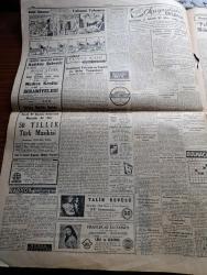 Cumhuriyet Gazetesi - 29 Aralık 1955 - Bu Çark Nasıl Döner Yazan Nadir Nadi Köşe Yazısı - Hürriyet Partisi İle Demokrat Parti Arasında İlk Savaş İstanbul'da Olacak - Celal Bayar Erzurum'a Gitti - Demokrat Parti Haysiyet Divanı Bugün Yeniden Üç Mebus Salahattin Toker Ali Muzaffer Tanöver Ve Hüseyin Balık İçin Karar Verecek - Milli Futbol Takımımız Paris'ten Döndü - Devlet Hastanelerinin Durumu İnceleniyor - NATO'dan Yükselen İkaz Sesleri Yazan Aydemir Balkan - Kırlangıç Yuvası Yazan Taylor Caldwell Yazı Dizisi - Amerika'nın Almanya'ya Askeri Yardımı Arttı - Özbekistan Başvekili Nureddin Muhittinof Azledildi - Resimli Romanımız Çalınan Tabanca Yazan George Simenon - Pakistan Kurucusu Mohammed Ali Cinnah Doğum Yıldönümü Münasebetiyle Yazan Zafer Hasan Ayberk - Opon Ağrı Kesici - Galatasaray Dostluk Kupasını Kazandı - Galatasaray Kulübü Başkanı Refik Selimoğlu İstifasını Geri Aldı