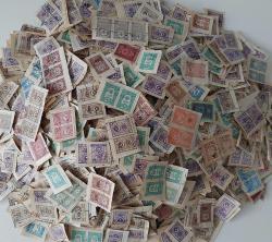 OSMANLI DÖNEMİ 3350 ADETTEN FAZLA KAĞITLI FİSKAL NADİR PULLAR BBB1RR1A