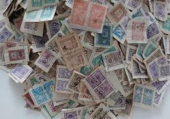 OSMANLI DÖNEMİ 3350 ADETTEN FAZLA KAĞITLI FİSKAL NADİR PULLAR BBB1RR1A