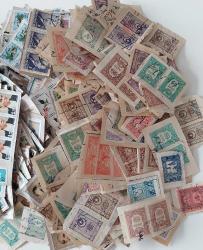 OSMANLI VE CUMHURİYET DÖNEMİ 1900 (BİN DOKUZYÜZ) ADETTEN FAZLA KAĞITLI OSMANLI FİSKAL-POSTA VE RESMİ NADİR PULLAR TTT2B1