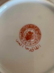 Vintage Japon Imari El Boyama Porselen Duvar Tabakları 3'lü Set