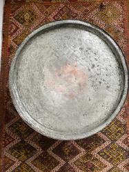 ANTİKA OSMANLI TEPSİ BAKIR SİNİ EL DÖVME