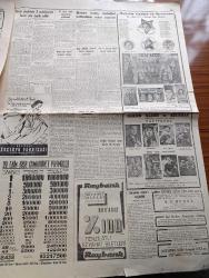 Cumhuriyet Gazetesi - 28 Ekim 1958 - Basın Aleyhinde 3 Mahkumiyet Kararı Dün Tasdik Edildi - Akis Dergisi 30 Gün İçin Kapatıldı - Tarık Halulu 16 Zafer Gazetesinden Fatin Fuad 14 Ay Hapis Yatacaklar - Radyo İdaresi Aleyhinde İlk Davalar - Radyo Bir Ölüye Parti Değiştirtti - Cumhuriyet Bayramı Başlıyor  - Türk Silahlı Kuvvetlerine Verilecek Güdümlü Mermiler - Yeni Barem Önümüzdeki Mali Yılda Uygulanacak - Gazeteci Nureddin Artam'ı Kaybettik - Amerikalılar Adana Üssünü Tahliye Ettiler - Amerika'da 587 Türk Doktoru Var - Diyarbakır'da Zengin Petrol Damarı Bulundu - Doktor Jivago Yazan Boris Pasternak Yazı Dizisi - Ne Ekersen Yazan Ömer Sakıp Yazı Dizisi - 1 Ayda 105 Esnaf Milli Korunmaya Verildi - Romanya'da Kızıllar İhtilalden Korkuyor - Burhan Felek Köşe Yazısı - Osmanlı Donanmasının Tarihinde Karanlık Sayfalar Yazan Cemaleddin Saraçoğlu Yazı Dizisi - Ali Abalı Milli Hakem Oldu - Beşiktaş Real Madrid'le İspanya'da Gece Oynayacak - Masa Tenisi Türkiye Şampiyonası -