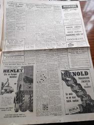 Cumhuriyet Gazetesi - 12 Eylül 1959 - Müşterek Pazar Konseyinin Türkiye İle Alakalı Kararı - Müşterek Pazar Nedir Girmemiz İyi Mi Fena Mı Yazan Feridun Ergin - Çanakkale'de Dünkü Müessif Hadiseler - Son İki Ay İçinde 5945 Senet Protesto Edildi - Viski Mi İhtiyaç Maddeleri Mi - Macar Csepel Takımı Dün Geldi - 14 Yıldanberi İlk Defa Bir Amerikan Gemisi Maury Karadeniz'e Çıkıyor - Muştaki Zelzelenin Bilançosu - Makarios'a Türk Muhtırası Verildi - Ortadirek Yazan Yaşar Kemal Yazı Dizisi - Sovyet Rusya Diktatörü Nikita S. Hrutçef Yazan Roy MacGregor Yazı Dizisi - Burhan Felek Köşe Yazısı - Soprano Maria Callas Onassis'in Yatı İle Geziyor - Sophia Loren'in Kardeşi Mussolini'nin Oğluna Hoş Görünmek İçin Burnunu Değiştirdi - Koruyucu Melekler Çizgi Roman - Bay Oscar Karikatür - Profesör Nimbüs'ün Maceraları Çizgi Roman - Resimli Roman Azrail Der Ki Yazan Suat Taşer Resimleyen Hüseyin Mumcu - Sığıntı Bir Sporumuz Halter - Beşiktaş Beykoz Maçı - Garbis Mısri Boks Maçı Dün İptal Edildi