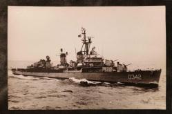 PC.1637 ASKERİ DENİZCİLİK GEMİLER SAVAŞ GEMİLERİ  TEMALI SİYAH BEYAZ FOTO KART