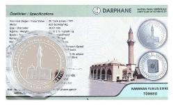 2021 Karaman Yunus Emre Türbesi (Gümüş) Darphane Hatıra Parası SERTİFİKALIDIR