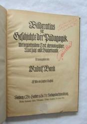 Bilderatlas zur Geschichte der Padogogik