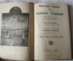 Morceaux Choisis des Auteurs Français / I. Moyen Age et Seizieme Siecle