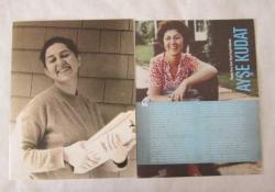 Rüzgara Karşı Yarım Yüzyıl Sosyal Kalkınma Ayşe Kudat + Cd + Kartvizit + Tanıtım Broşürü + Fotoğraflı Not Defteri / Kalkınmaya Katkı Verenler - 2