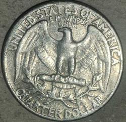 AMERİKA 1967  25 CENT ÇEYREK DOLAR