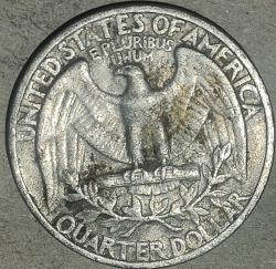 AMERİKA 1972  25 CENT ÇEYREK DOLAR