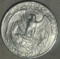 AMERİKA 1977  25 CENT ÇEYREK DOLAR