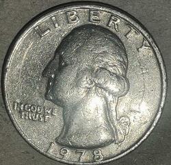 AMERİKA 1978  25 CENT ÇEYREK DOLAR