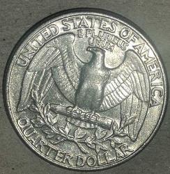 AMERİKA 1981  25 CENT ÇEYREK DOLAR