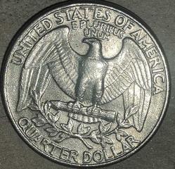 AMERİKA 1982  25 CENT ÇEYREK DOLAR