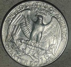 AMERİKA 1984   25 CENT ÇEYREK DOLAR