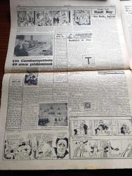 Cumhuriyet Gazetesi - 12 Ekim 1960 - Düşüklerin Duruşmasına 48 Saat Kaldı - Gazeteciler Bugün 2 De Yassıada'ya Gidiyorlar - Gaziantep Adliye Binası Namık Gedik'in Emriyle Yakılmış - Düşüklerin Muhakemeleri Nasıl Olacak - Muammer Çavuşoğlu Ve Samet Ağaoğlu'nun Eşi Dolmabahçe'de Fotoğraf- Yassıada Resimlerinin Dünkü Müzayedesi - Turizm Davası Yazan Ecvet Güresin - Küba'da Asiler Muhakeme Ediliyor - Nasreddin Hoca Operası Bu Yıl Oynayacak - Burhan Felek Köşe Yazısı - Çin Cumhuriyetinin 49. Yıldönümü - Komiki Şehir Naşit Bey Yazan Burhan Arpad Yazı Dizisi  - Boksör Garbis Zaharyan İle Charles Attali'nin Rövanş Maçı Bu Gece Yapılıyor - Dolmabahçe Stadının Işık Tertibatı Bu Yıl Bitecek - Galatasaray İle Karşılamak Üzere Rusya'dan Torpedo Yerine Rostov Gelecekmiş - Dünya Voleybol Şampiyonası - 3. Ordu Grekoromen Şampiyonu Oldu - Boks Federasyonu Başkanı Şefik Tetik Basın Toplantısı Yaptı - İlk Olimpiyatın Filmi - Milli Oyuncu Ayhan Hançer Üzüntülü - Lüks Tuvalet Sabunu